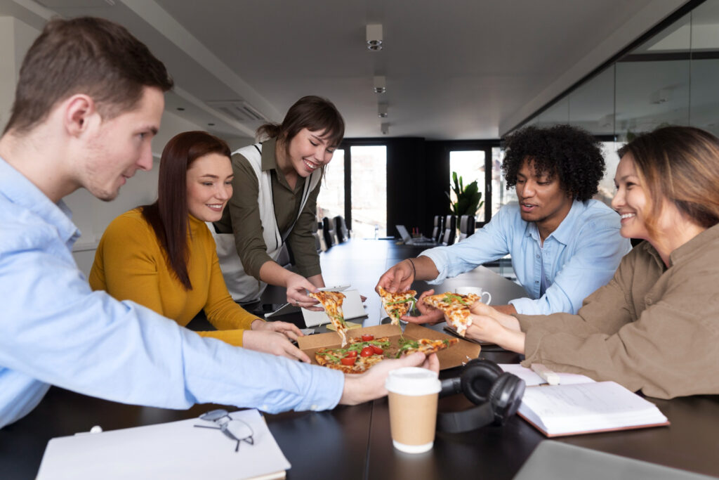 Registrazione fattura pranzo dipendenti